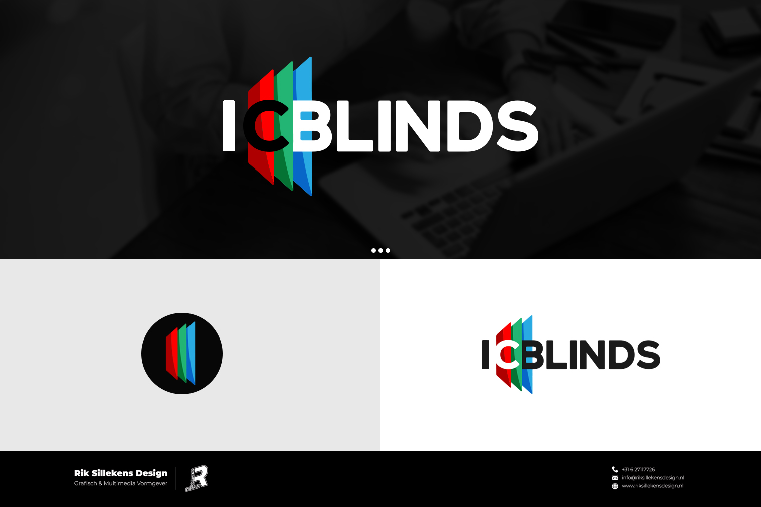 IC Blinds - Logo ontwikkeling
