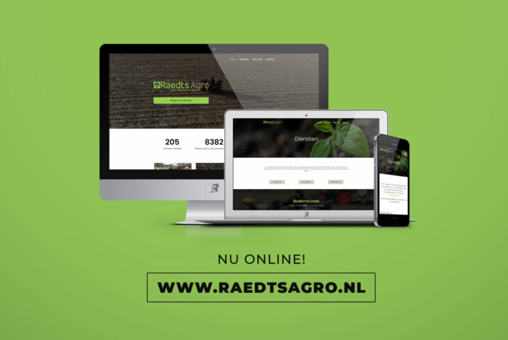 Nieuwe website voor Raedts Agro